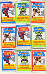 Marvel Universe Series 2 II Trading Card Pack Lot 9 Sealed Packs Impel 1991 - TvMovieCards.com