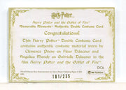 Harry Potter Memorable Moments Fleur Gabrielle Costume Card HP DC6 #181/235 - TvMovieCards.com
