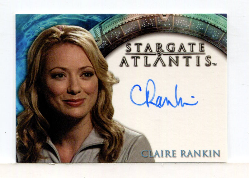 Stargate Atlantis Season Two Claire Rankin as Kate Heightmeyer Autograph Card - TvMovieCards.com
