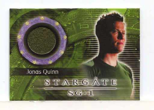 Stargate SG-1 Season Six Jonas Quinn Costume Card C18 - TvMovieCards.com
