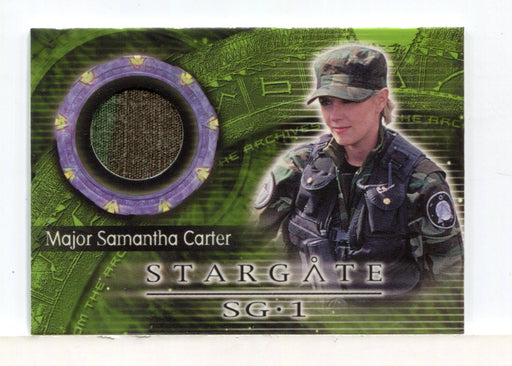 Stargate SG-1 Season Six Major Samantha Carter Variant Costume Card C17 - TvMovieCards.com