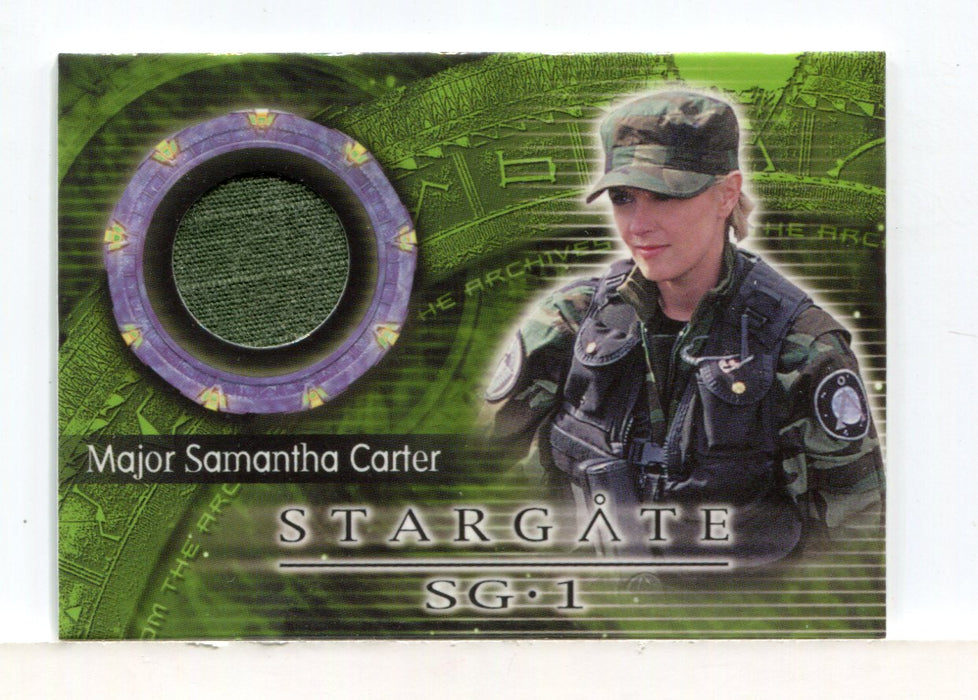 Stargate SG-1 Season Six Major Samantha Carter Costume Card C17 - TvMovieCards.com