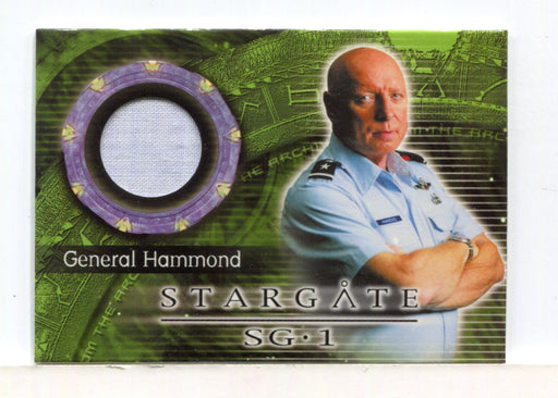 Stargate SG-1 Season Six General Hammond Costume Card C20 - TvMovieCards.com