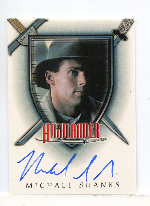 Highlander Complete Michael Shanks as Jesse Collins Autograph Card A12 - TvMovieCards.com