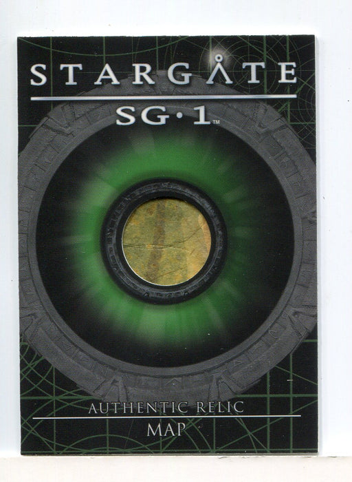 Stargate SG-1 Season Eight Map Relic Prop Card R11 #301/411 - TvMovieCards.com