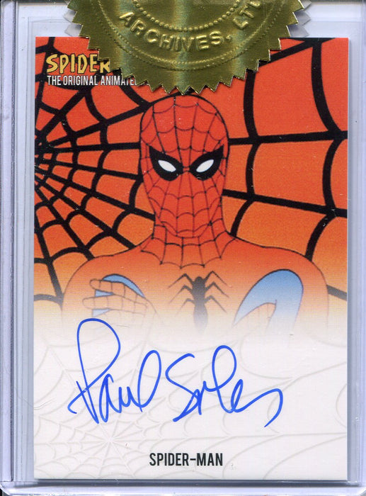 Spider-Man Original Animated Series Paul Soles Autograph Card & Lenticular Set - TvMovieCards.com
