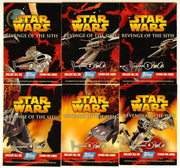 Star Wars Revenge of the Sith Etched Foil Panoramic Chase Card Set #1-#6 Topps - TvMovieCards.com