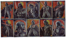 Star Wars Revenge of the Sith Sculpted Vader Embossed Foil Chase Card Set #1-10 - TvMovieCards.com