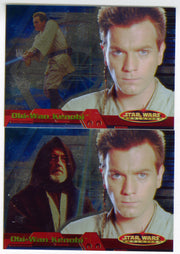 2001 Star Wars Evolution Promo Trading Card Set P1 & P2 Topps - TvMovieCards.com