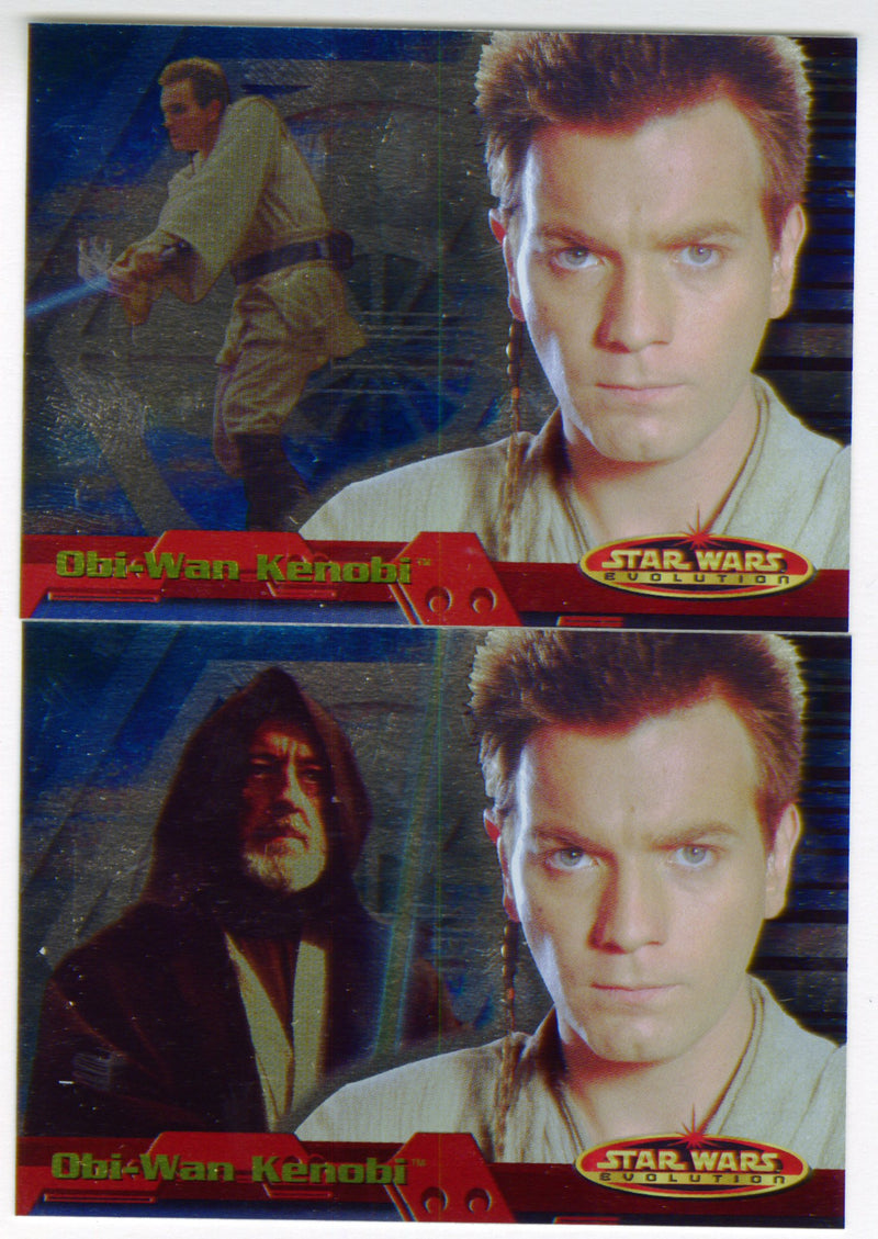 2001 Star Wars Evolution Promo Trading Card Set P1 & P2 Topps - TvMovieCards.com
