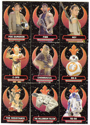 Journey To Star Wars The Force Awakens Heroes of the Resistance Chase Card Set R - TvMovieCards.com