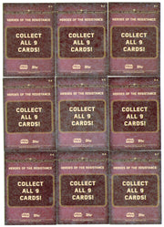 Journey To Star Wars The Force Awakens Heroes of the Resistance Chase Card Set R - TvMovieCards.com