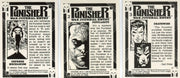 Punisher War Journal Entry 3 Card Prism Subset Chase Card Set Comic Images 1992 - TvMovieCards.com