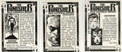 Punisher War Journal Entry 3 Card Prism Subset Chase Card Set Comic Images 1992 - TvMovieCards.com