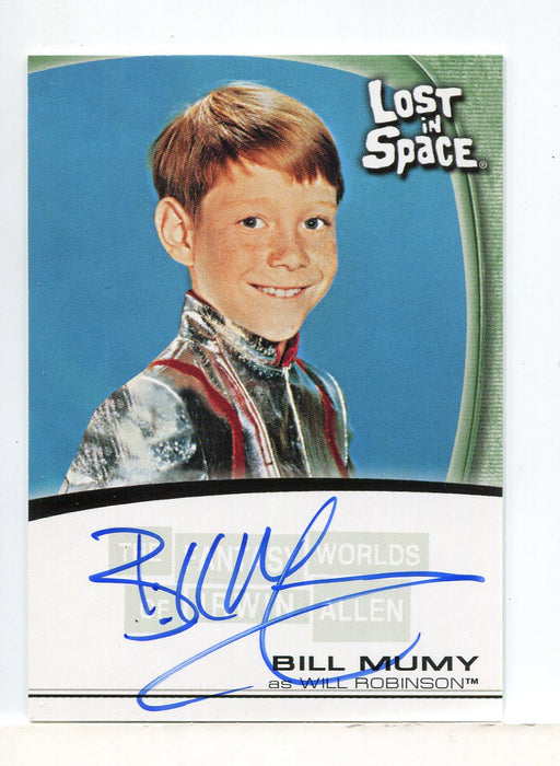Fantasy Worlds of Irwin Allen Lost in Space Bill Mumy Autograph Card A1 - TvMovieCards.com