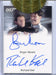 James Bond 50th Anniversary 2 Roger Moore & Richard Kiel Dual Autograph Card - TvMovieCards.com
