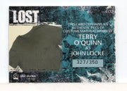 Lost Relics Terry O'Quinn as John Locke Relic Costume Card CC12 #327/350 - TvMovieCards.com