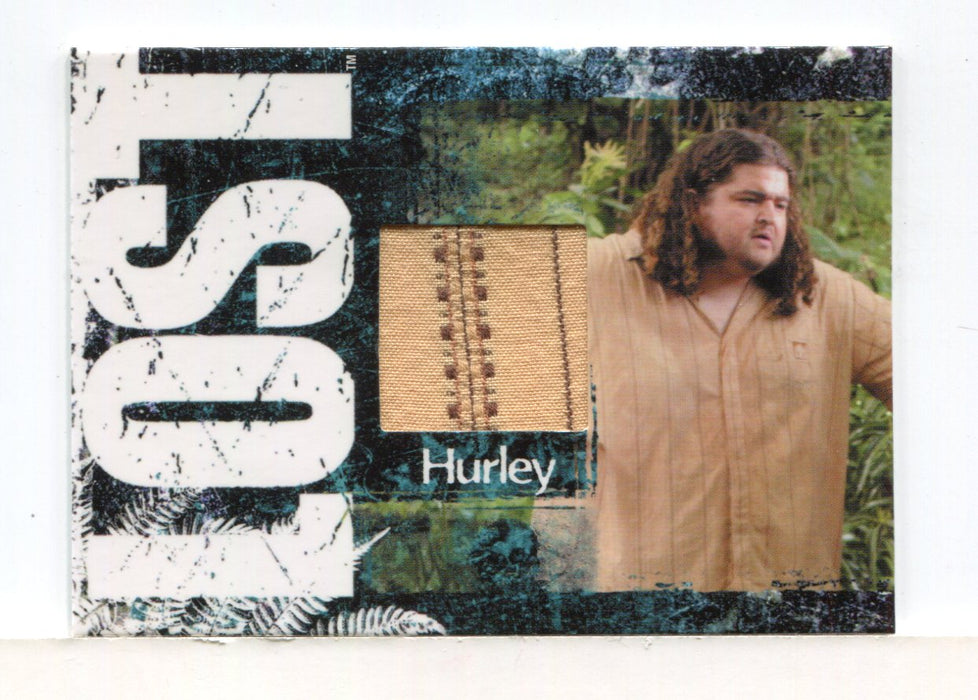 Lost Relics Jorge Garcia as Hugo "Hurley" Reyes Relic Costume Card CC5 #321/350 - TvMovieCards.com