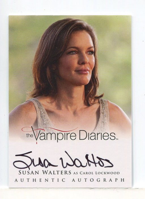 Vampire Diaries Season Two Susan Walters as Carol Lockwood Autograph Card A20 - TvMovieCards.com