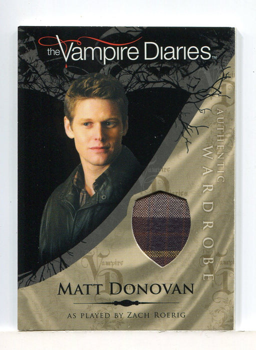 Vampire Diaries Season One Matt Donovan Wardrobe Costume Card M15 - TvMovieCards.com