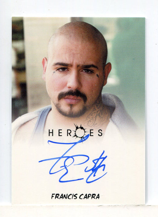 Heroes Archives Francis Capra as Jesse Murphy Autograph Card - TvMovieCards.com