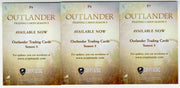 CZX Outlander Season 5 Promo Trading Card P7 P8 P9 Set Cryptozoic - TvMovieCards.com