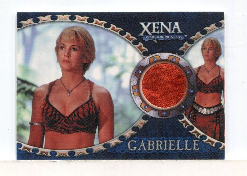 Xena Dangerous Liaisons Renee O'Connor as Gabrielle Costume Card C10 - TvMovieCards.com