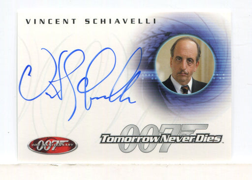 James Bond 40th Anniversary Vincent Schiavelli Autograph Card A23 - TvMovieCards.com