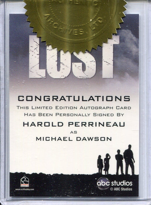 Lost Seasons 1-5 Harold Perrineau as Michael Dawson Incentive Autograph Card - TvMovieCards.com