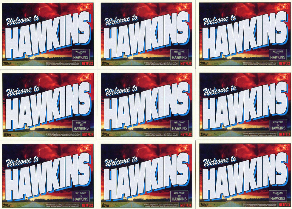 Stranger Things Upside Down Welcome to Hawkins Chase Card Set HWK1-15 - TvMovieCards.com