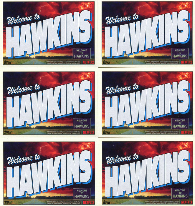 Stranger Things Upside Down Welcome to Hawkins Chase Card Set HWK1-15 - TvMovieCards.com