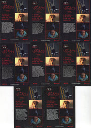 Stranger Things Season 4 Vecna's Curse Lenticular Chase Card Set VC1-8 Topps - TvMovieCards.com