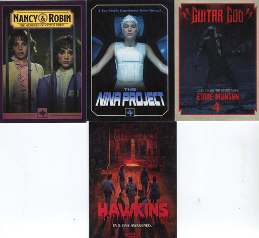 Stranger Things Season 4 Coming Soon Chase Card Set CS1-10 Topps 2023 - TvMovieCards.com