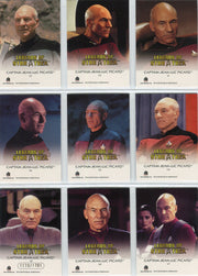 Legends Of Star Trek Series 6 Captain Jean-Luc Picard Chase Card Set L1-L9 - TvMovieCards.com