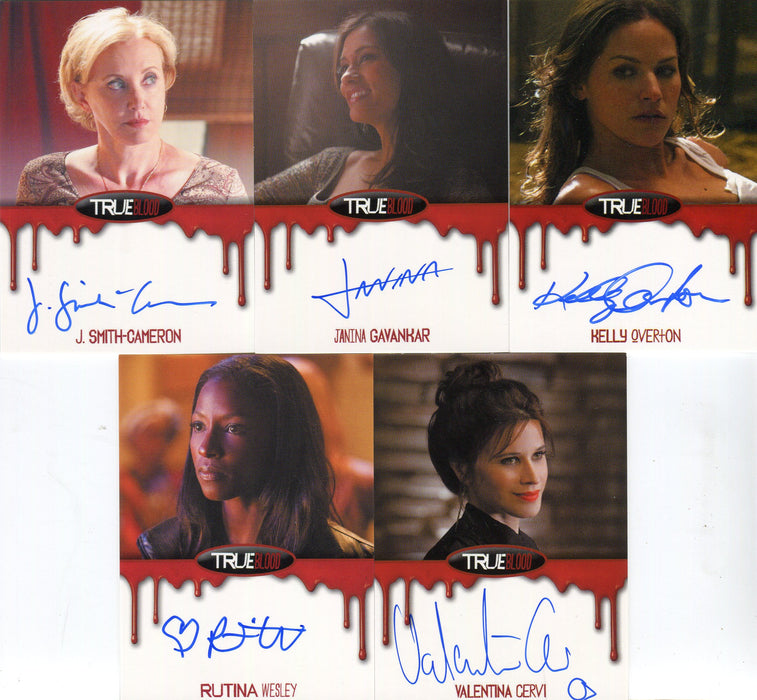 True Blood Season 6 Autograph Card Lot 5 Cards - TvMovieCards.com