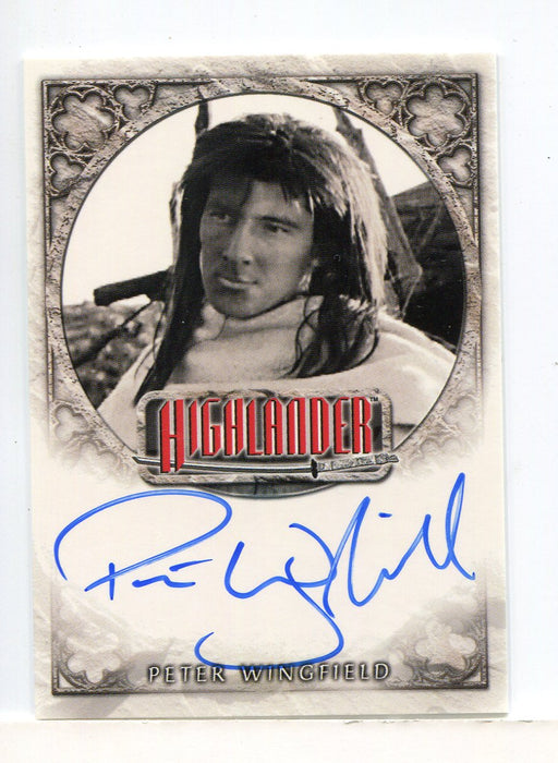 Highlander Peter Wingfield as Methos Expansion Autograph Card IA3 - TvMovieCards.com