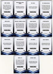 2021 Star Wars The Mandalorian Trading Card Chase Set Character C1-C14 - TvMovieCards.com