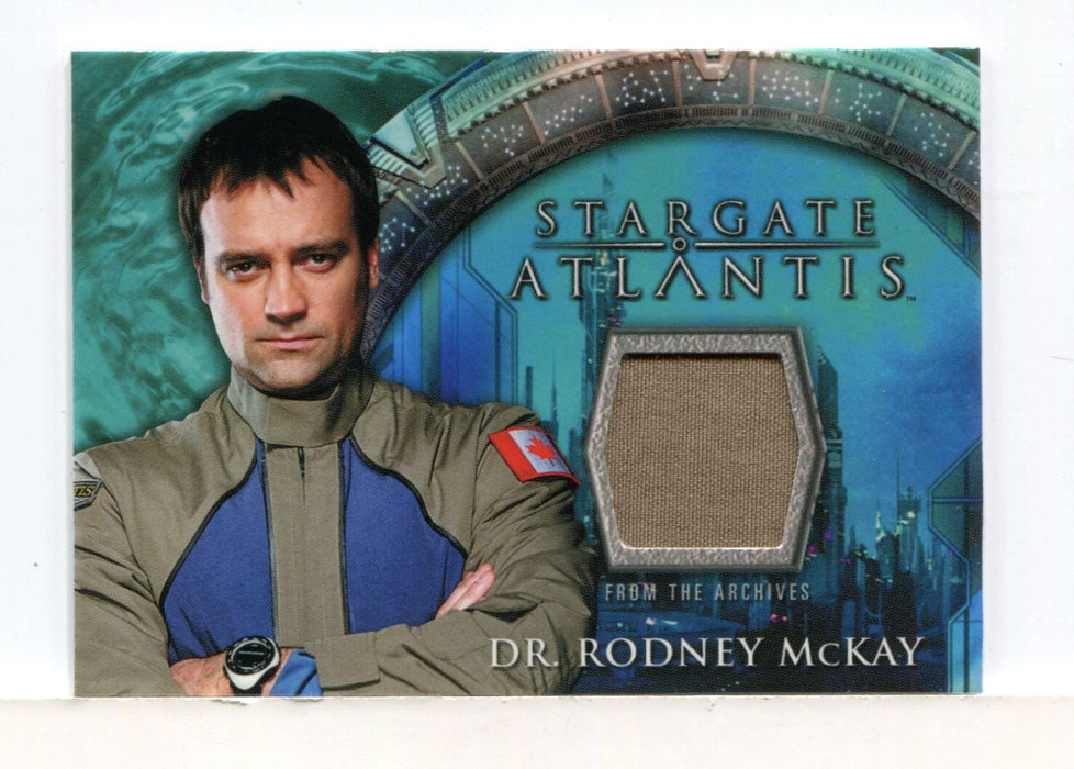 Stargate Atlantis Season One Dr. Rodney McKay Costume Card - TvMovieCards.com