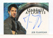 Stargate Atlantis Season One Joe Flanigan Autograph Card - TvMovieCards.com
