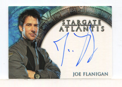 Stargate Atlantis Season One Joe Flanigan Autograph Card - TvMovieCards.com