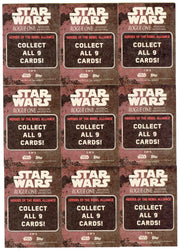 2016 Star Wars Rogue One Mission Briefing Heroes of The Rebel Alliance Set 9/9 - TvMovieCards.com