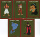 Aladdin Disney Movie Gold Chase Card Set (5) Dynamic Marketing Australia - TvMovieCards.com