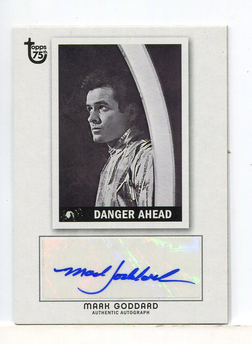 Topps 75th Anniversary Lost in Space Mark Goddard Don West Autograph Card - TvMovieCards.com