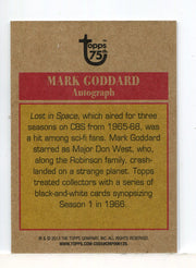 Topps 75th Anniversary Lost in Space Mark Goddard Don West Autograph Card - TvMovieCards.com