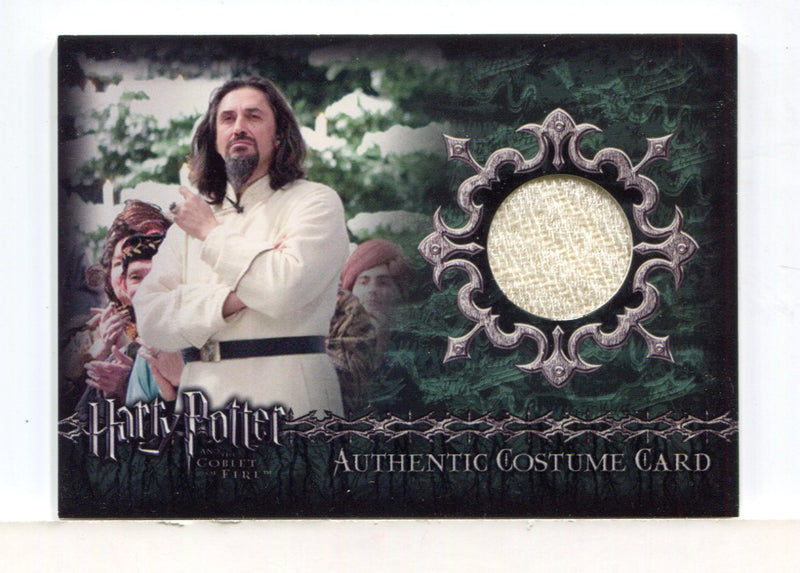 Harry Potter and the Goblet of Fire Igor Karkaroff Costume Card HP C14 #500/800 - TvMovieCards.com