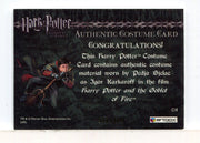 Harry Potter and the Goblet of Fire Igor Karkaroff Costume Card HP C14 #500/800 - TvMovieCards.com