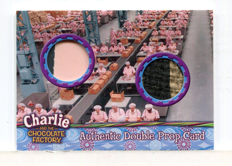 Charlie & Chocolate Factory Salt's Nut Factory Double Prop Card #099/324 - TvMovieCards.com