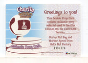 Charlie & Chocolate Factory Salt's Nut Factory Double Prop Card #099/324 - TvMovieCards.com