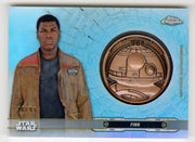 2019 Star Wars Chrome Legacy Blue Finn Droid Medallion DC-BF Card /99 - TvMovieCards.com