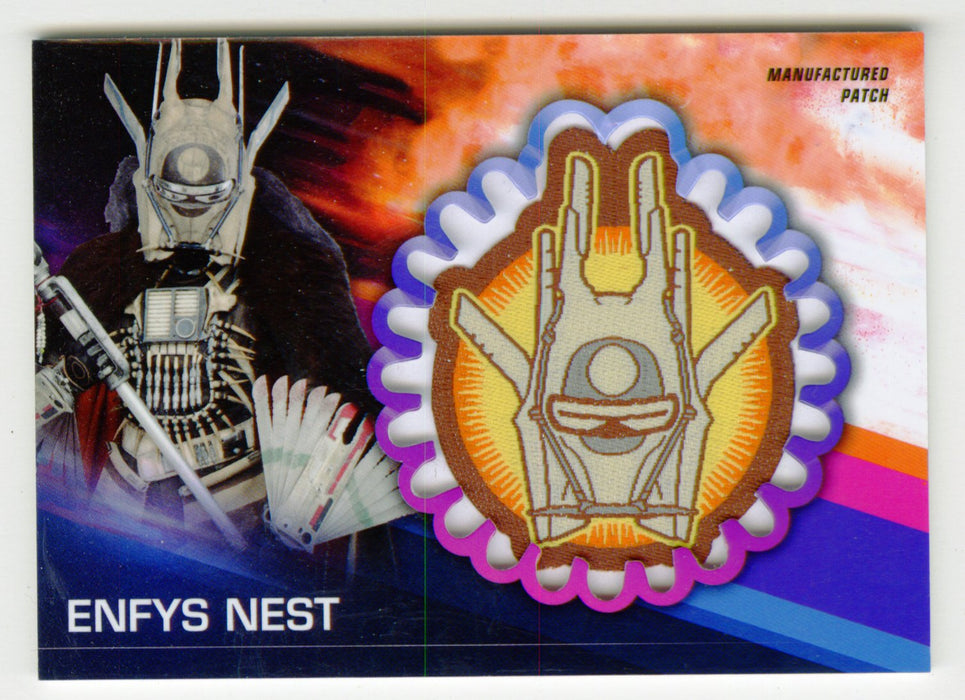 Solo: A Star Wars Story Enfys Nest Patch Relic Card MP-ME Topps 2018 - TvMovieCards.com